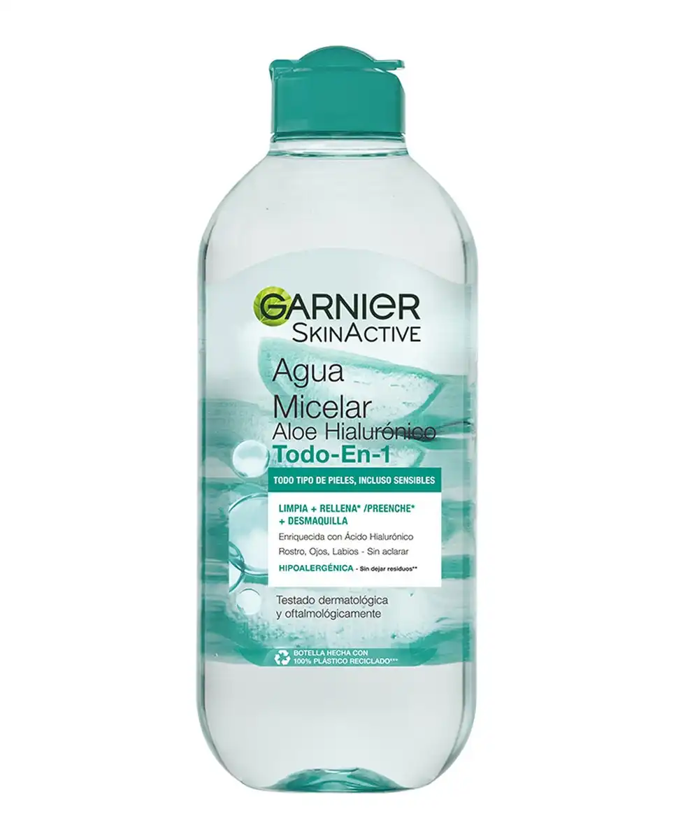 Garnier - Agua Micelar Aloe Hialurónico Todo En 1 - Garnier - Comparador de precios