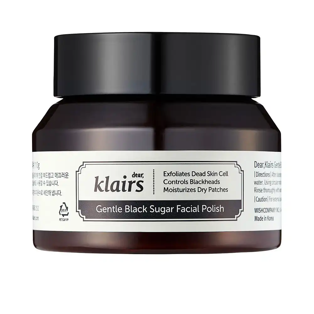Gentle Black sugar facial polish 110 gr - Klairs - Comparador de precios