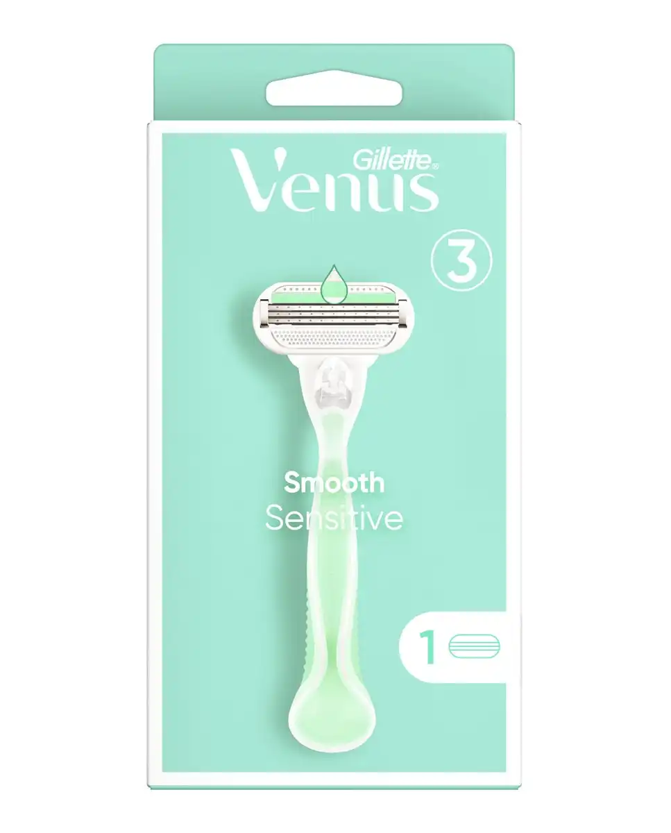 Gillette - Maquinilla Depilatoria Smooth Sensitive Venus Gilllette - Gillette - Comparador de precios