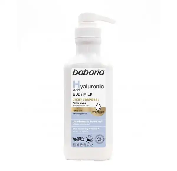 Hyaluronic Acid Body Milk - Babaria - Comparador de precios