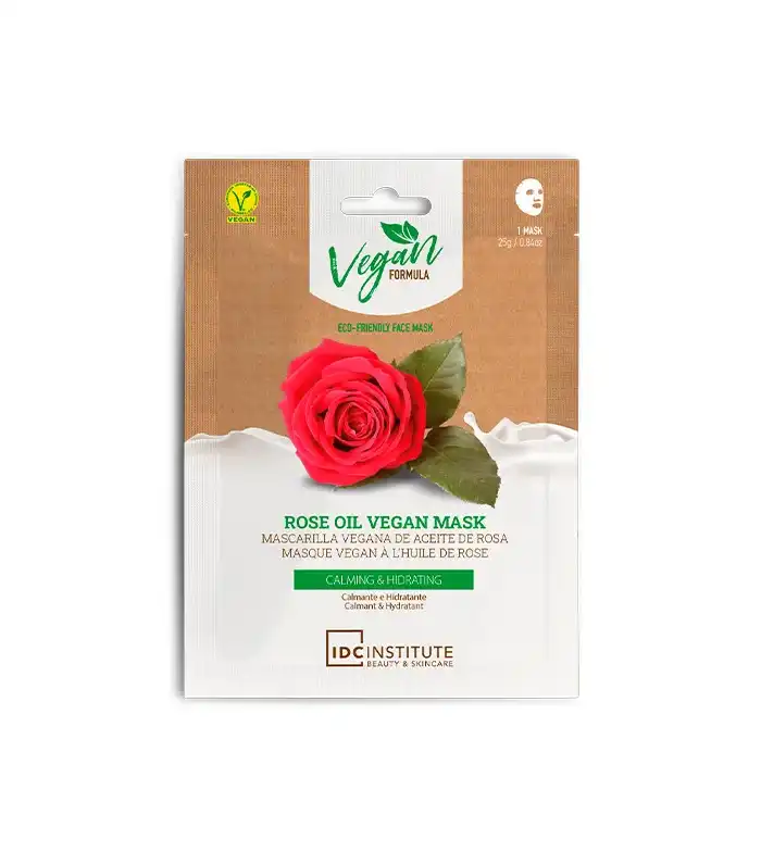 IDC Institute - Mascarilla facial Vegan Formula 25g - Aceite de rosa - IDC INSTITUTE - Comparador de precios