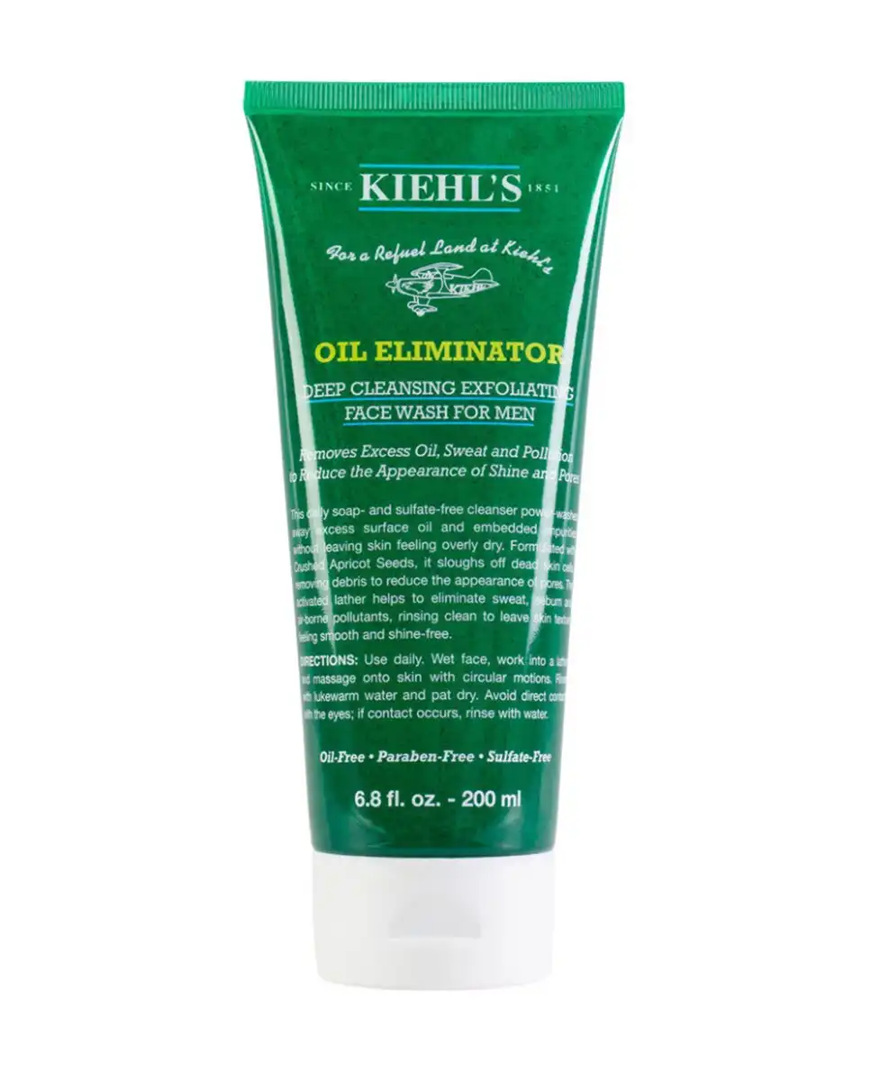 Kiehl's - Limpiador Facial Oil Eliminator Deep Cleansing Exfoliating Face Wash 200 ml Kiehl's. - Kiehls - Comparador de precios