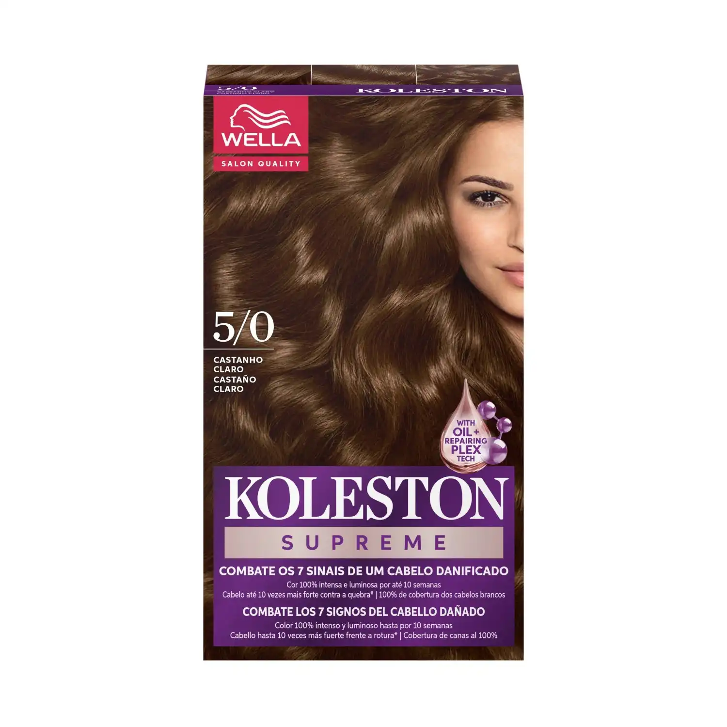 Koleston Kit Supreme-Castaño Claro Tinte Capilar - Wella Professionals - Comparador de precios