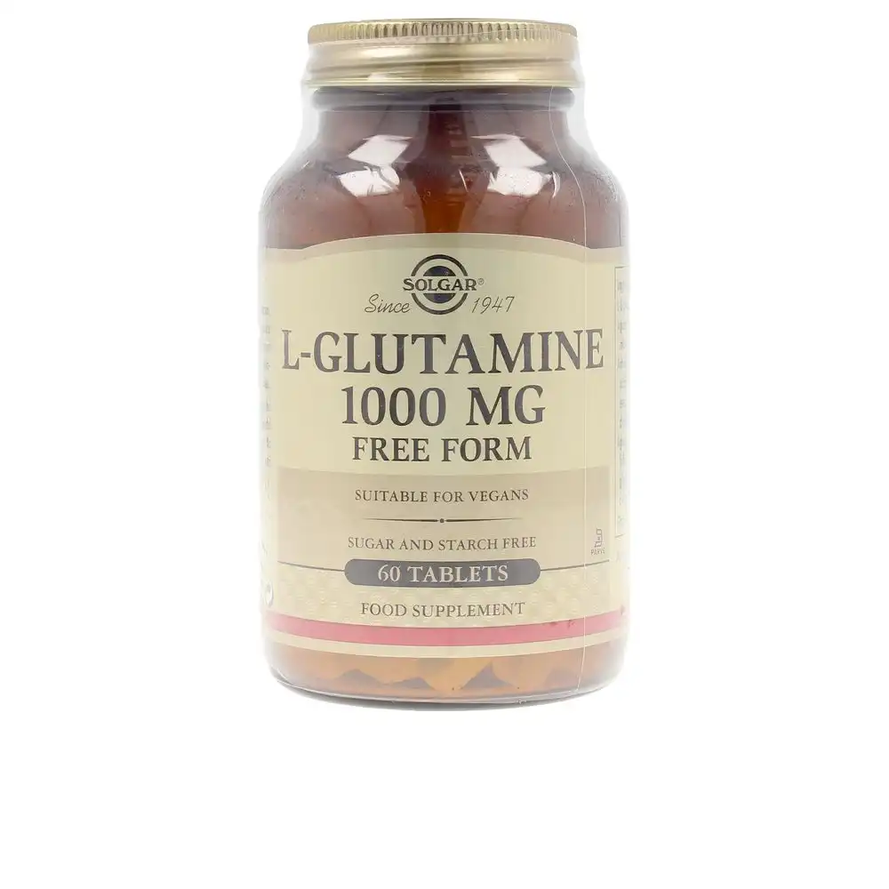 L-GLUTAMINA 1.000 mg 60 comprimidos - SOLGAR - Comparador de precios