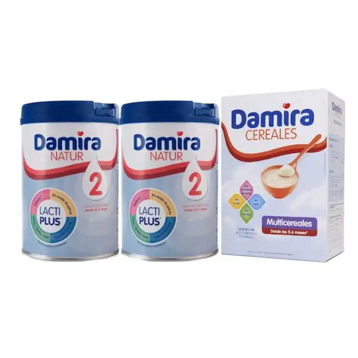 Leche para Lactantes Natur 2 800 ml - Damira - Comparador de precios
