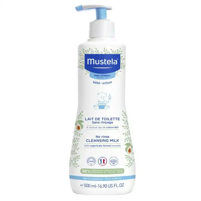 Loción de Limpieza con Leche 500 ml - Mustela - Comparador de precios