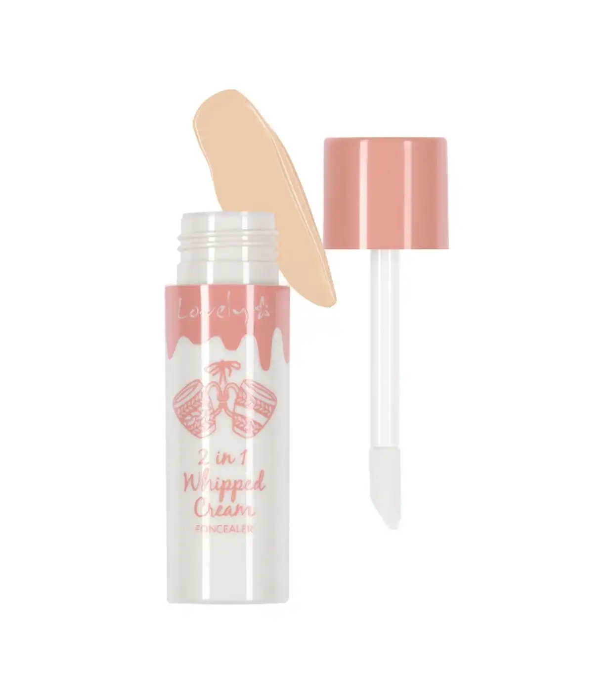 Lovely - *Cozy Feeling* - Base de maquillaje y corrector 2 in 1 Whipped Cream - 02: Nude - lovely - Comparador de precios