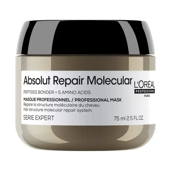 Mascarilla Absolut Repair Molecular 75ML - LOréal Professionnel - Comparador de precios