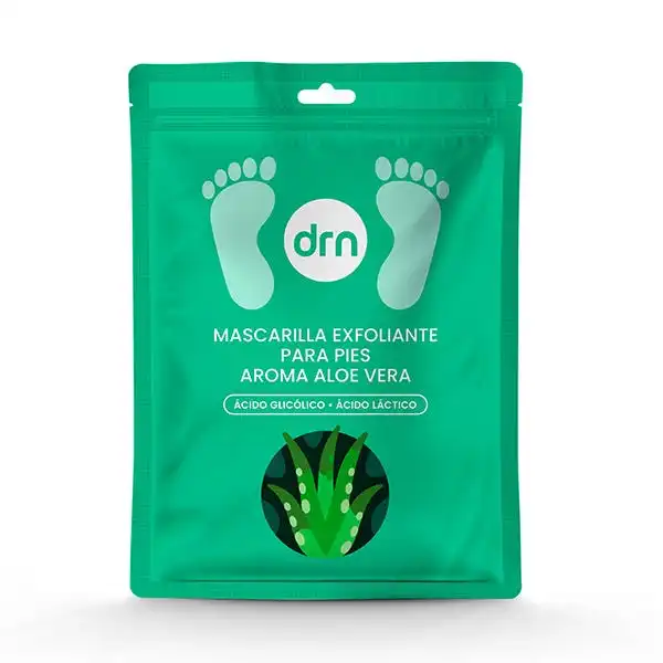 Mascarilla Exfoliante Pies Aloe Vera - DRN - Comparador de precios