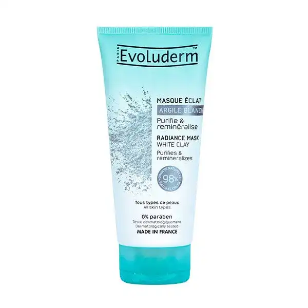 Masque Ãclat Argile Blanche - Evoluderm - Comparador de precios