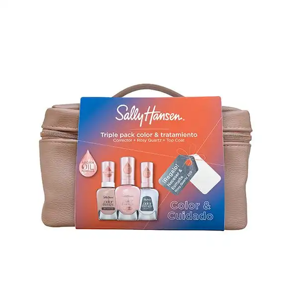 Neceser Rosa 3 Tratamiento - Sally Hansen - Comparador de precios