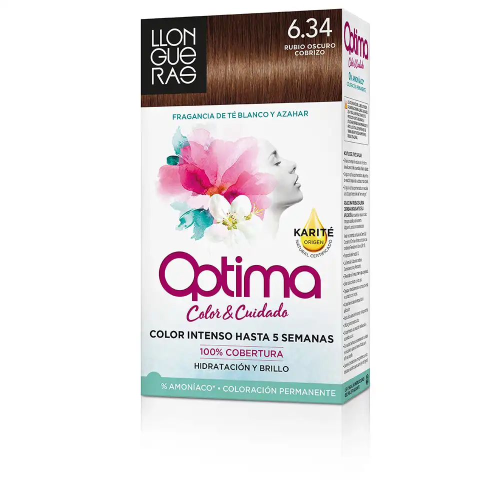 Optima hair colour #6.34-golden deep blond - Llongueras - Comparador de precios