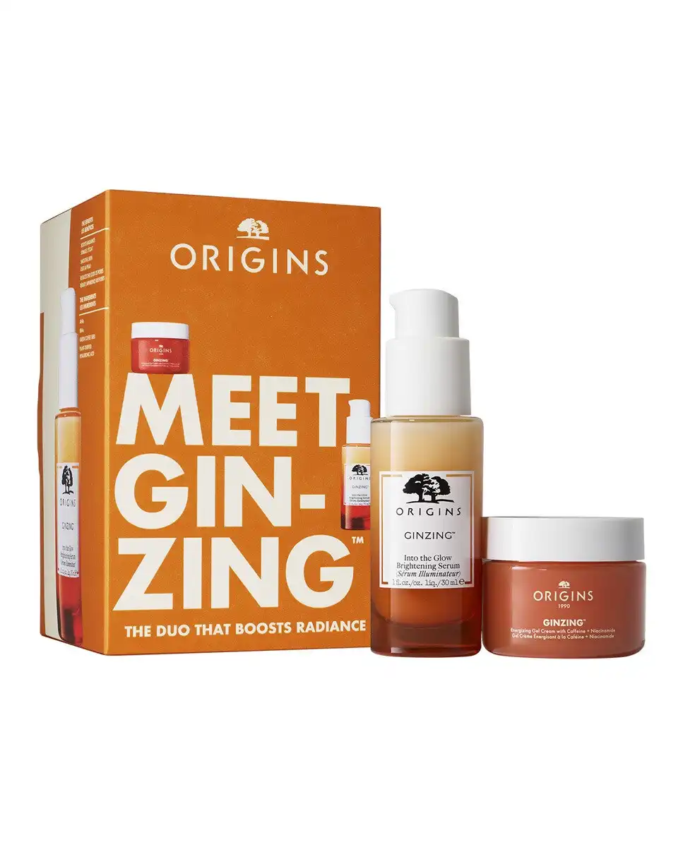 Origins - Estuche De Regalo Potenciador De La Luminosidad Ginzing Pair Set - Origins - Comparador de precios