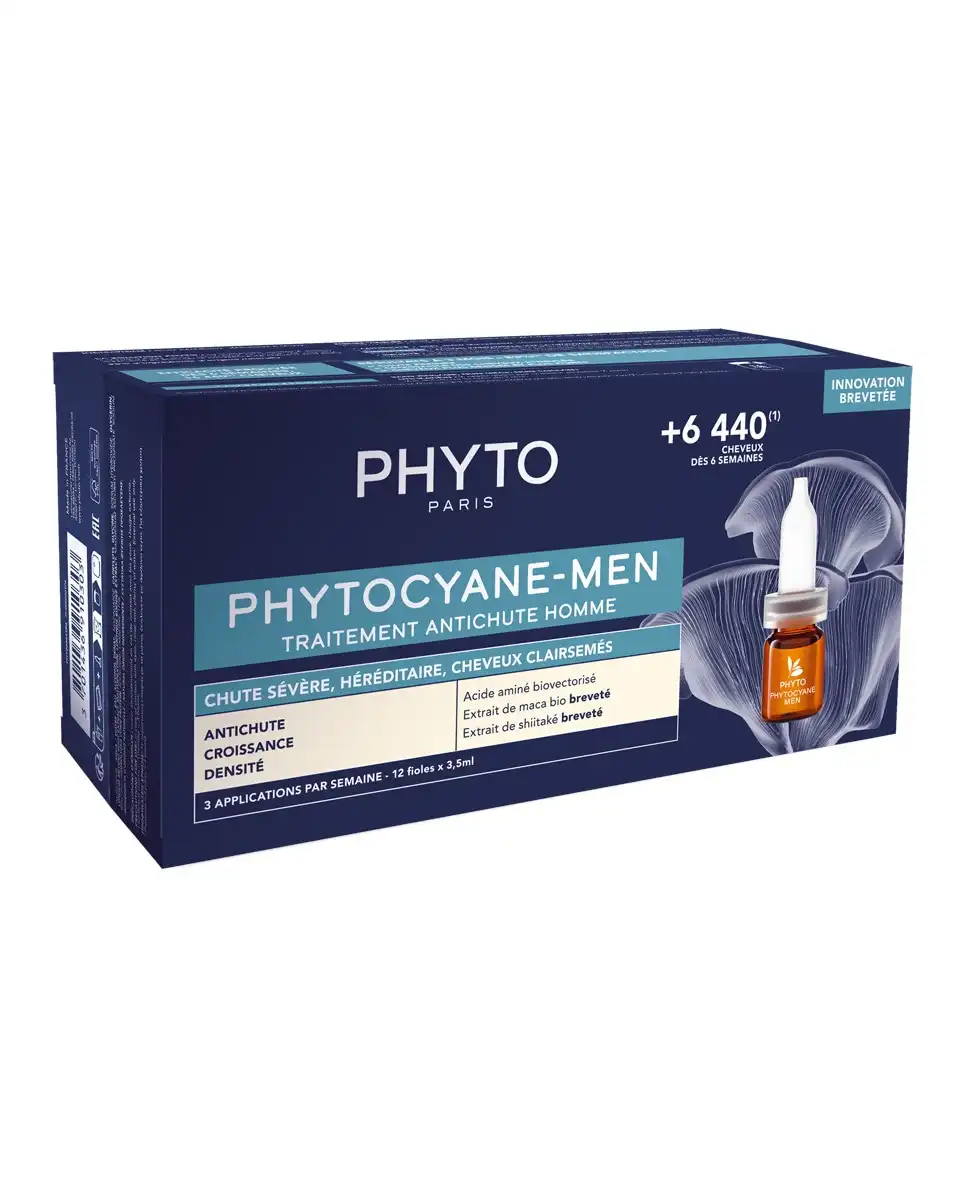 Phyto - Tratamiento Anticaída Hombre Cyane Men Progressive - Phyto - Comparador de precios