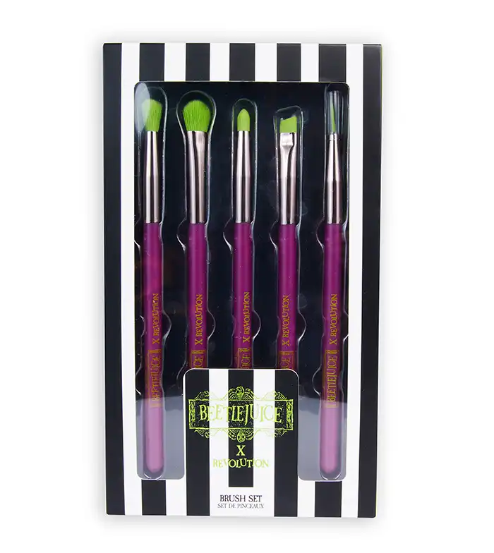 Revolution - *Beetlejuice* - Set de pinceles de ojos - Makeup Revolution - Comparador de precios