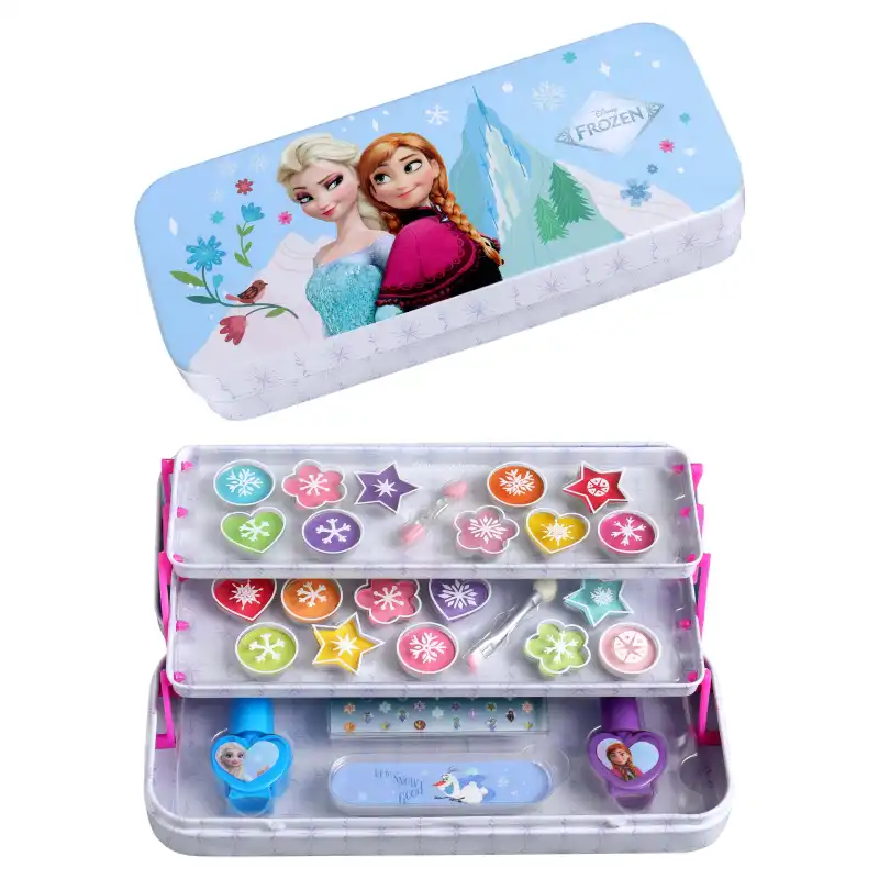 Set Metálico De Maquillaje Frozen 1 Unidad - Disney - Comparador de precios