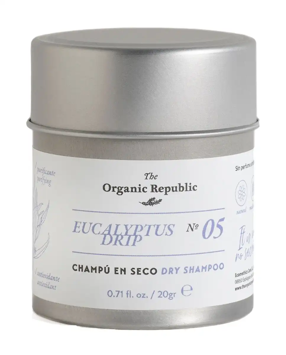The Organic Republic - Champú en seco astringente sin aclarado 20g The Organic Republic. - The Organic Republic - Comparador de precios