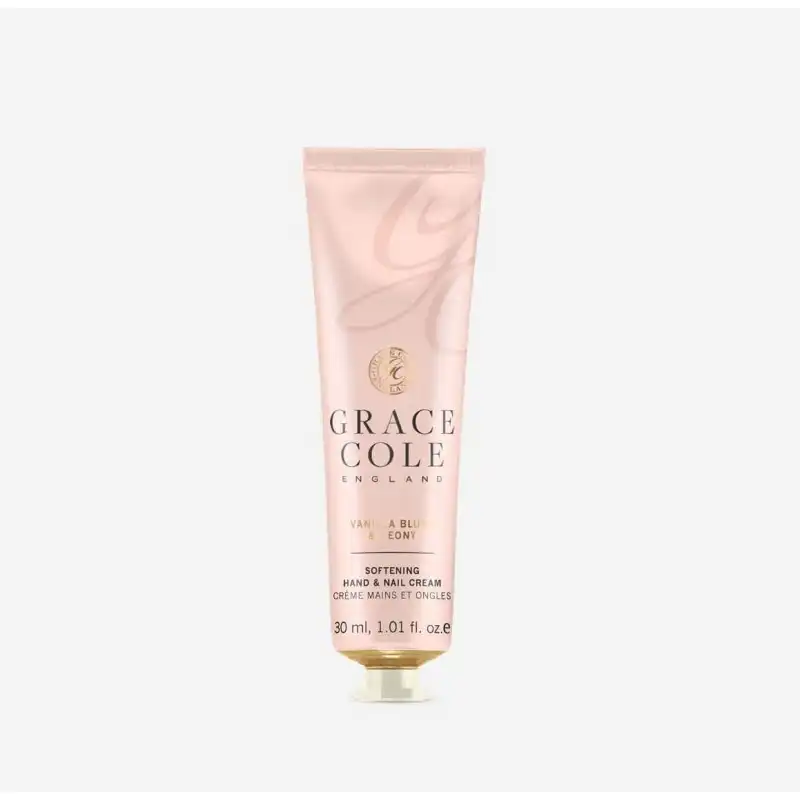 Vanilla blush & peony softening hand & nail cream 30ml - Grace Cole - Comparador de precios