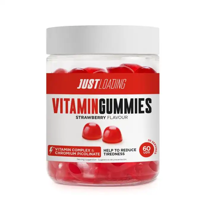 Vitamin Gummies Sabor Fresa - Just Loading - Comparador de precios