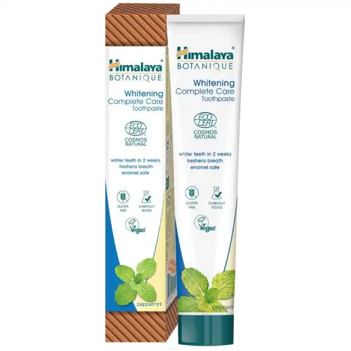 ¡17% DTO! Botanique Hierbabuena Pasta de Dientes Blanqueadora Cuidado Total - Himalaya - Comparador de precios