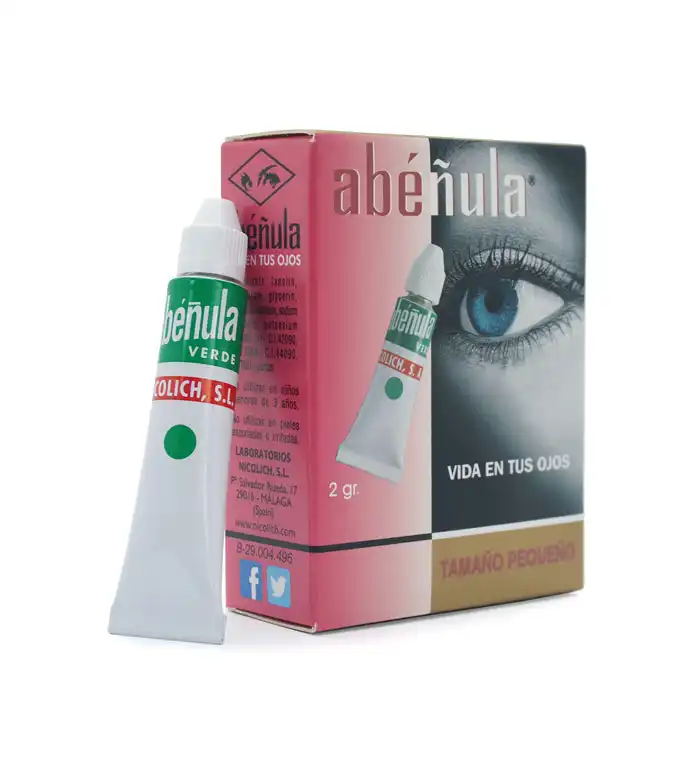 Abéñula - Desmaquillante, delineador y tratamiento para ojos y pestañas 2g - Verde - Abéñula - Comparador de precios
