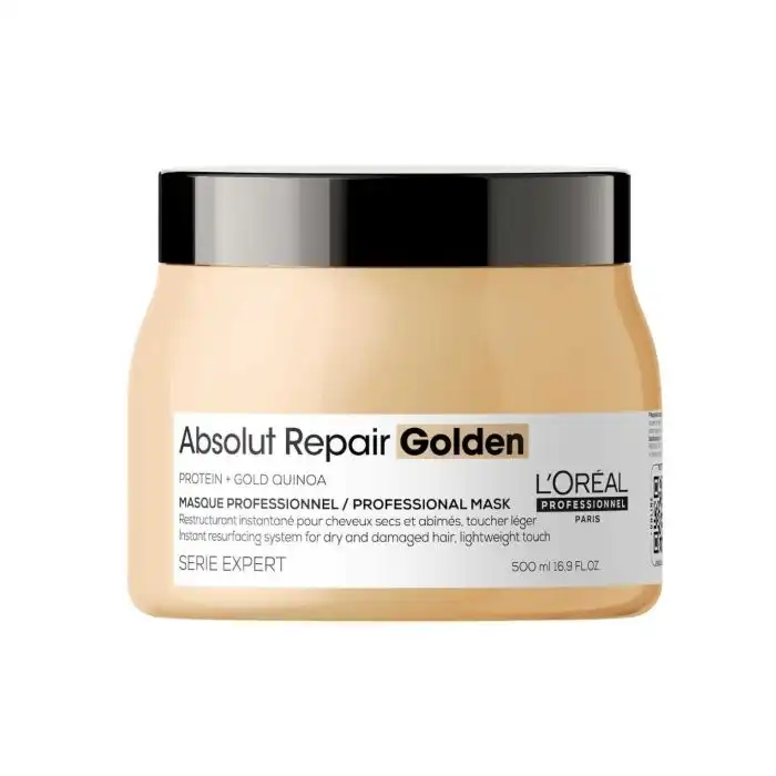 Absolut Repair Golden Mascarilla Dorada 500 ml - LOréal Professionnel - Comparador de precios