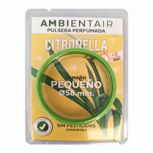 Ambientair - Pulsera Perfumada Citronella Junior Repelente de insectos 1 pieces female - Ambientair - Comparador de precios