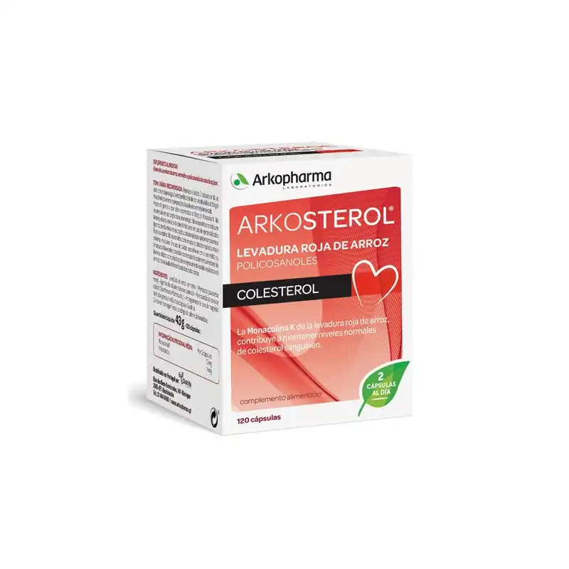 Arkosterol Levadura Roja De Arroz 120 CÁpsulas - Arkopharma - Comparador de precios