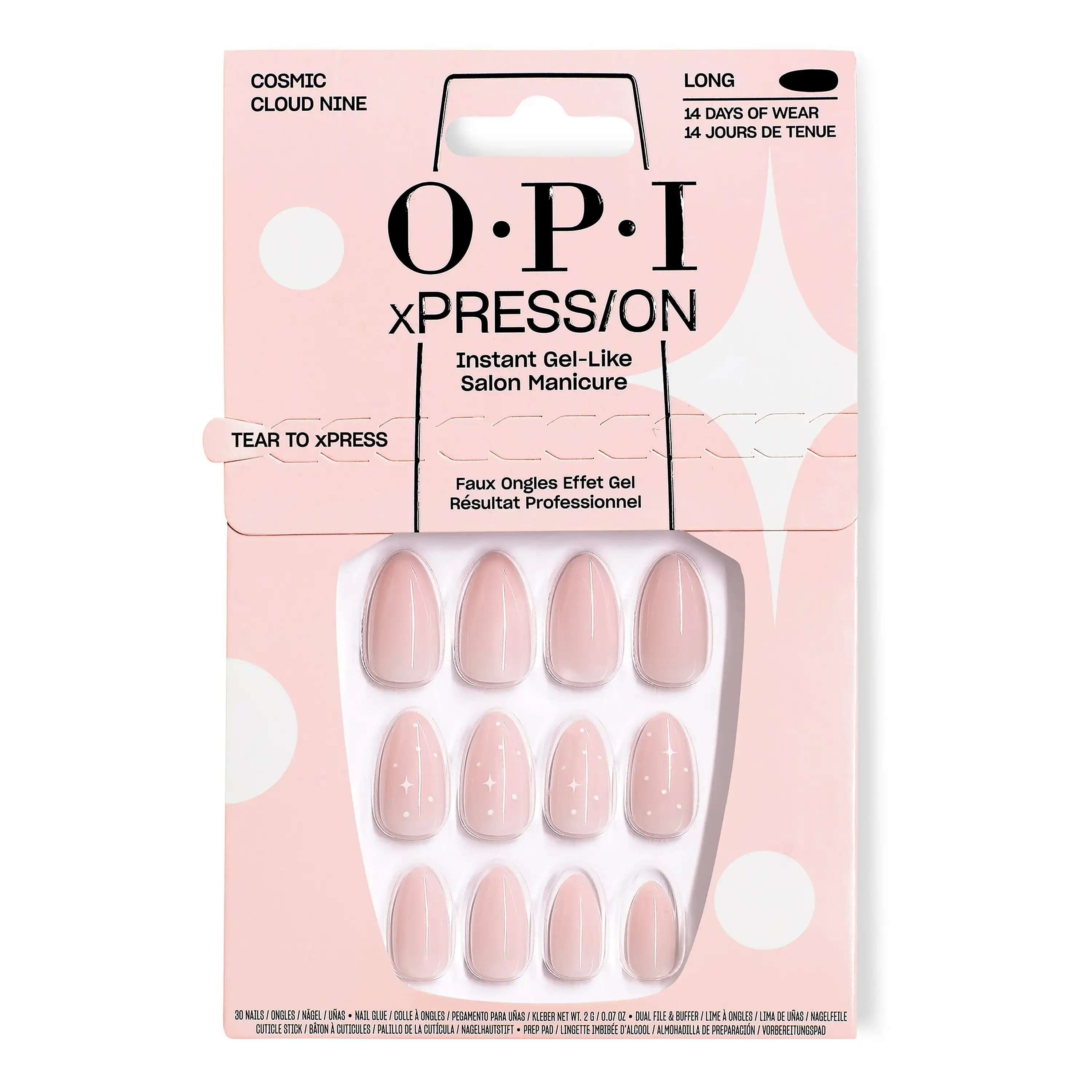 Artificial Nails Cosmic Cloud 9 - OPI - Comparador de precios