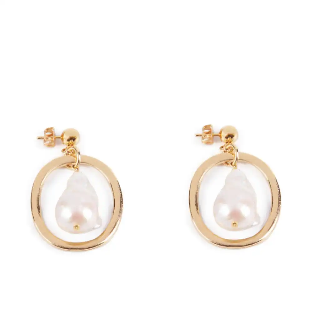 Balboa pendientes #oro brillo 1 u - Shabama - Comparador de precios