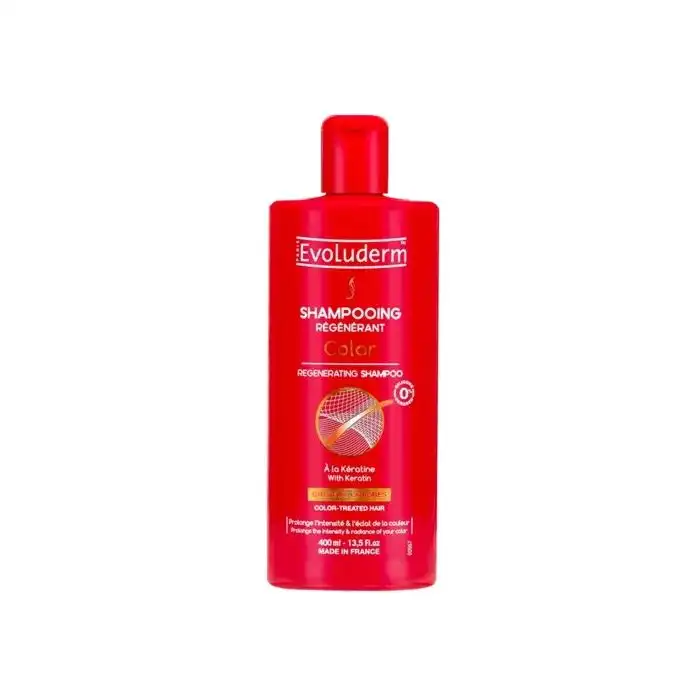 Champú Color Regenerating con Keratina 400 ml - Evoluderm - Comparador de precios