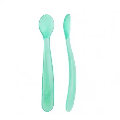 Chicco Chicco Cuchara de Silicona Blanda Azul Turquesa 6m+, 2 un - Chicco - Comparador de precios