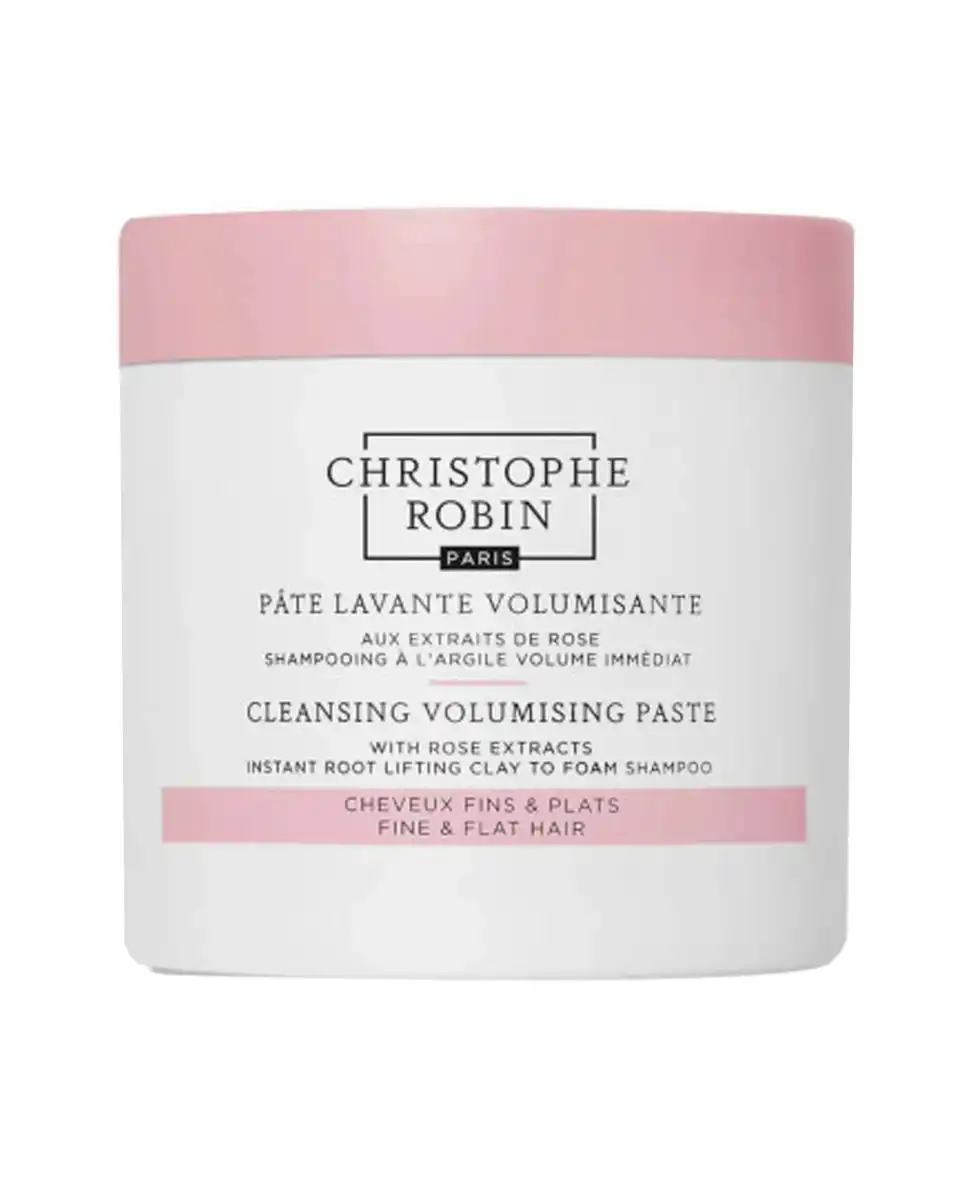 Christophe Robin - Pasta Lavante Voluminizante con Arcilla Rassoul y Extractos de Rosa 500 ml Christophe Robin. - Christophe Robin - Comparador de precios