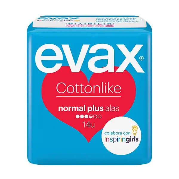 Cottonlike Normal Plus Alas - EVAX - Comparador de precios
