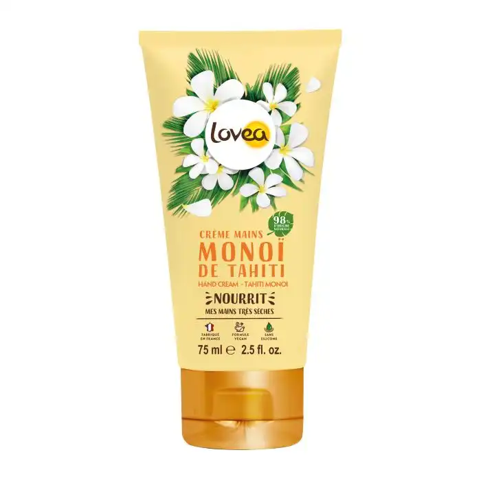 Crema de Manos Monoi de Tahiti 75 ml - LOVEA - Comparador de precios