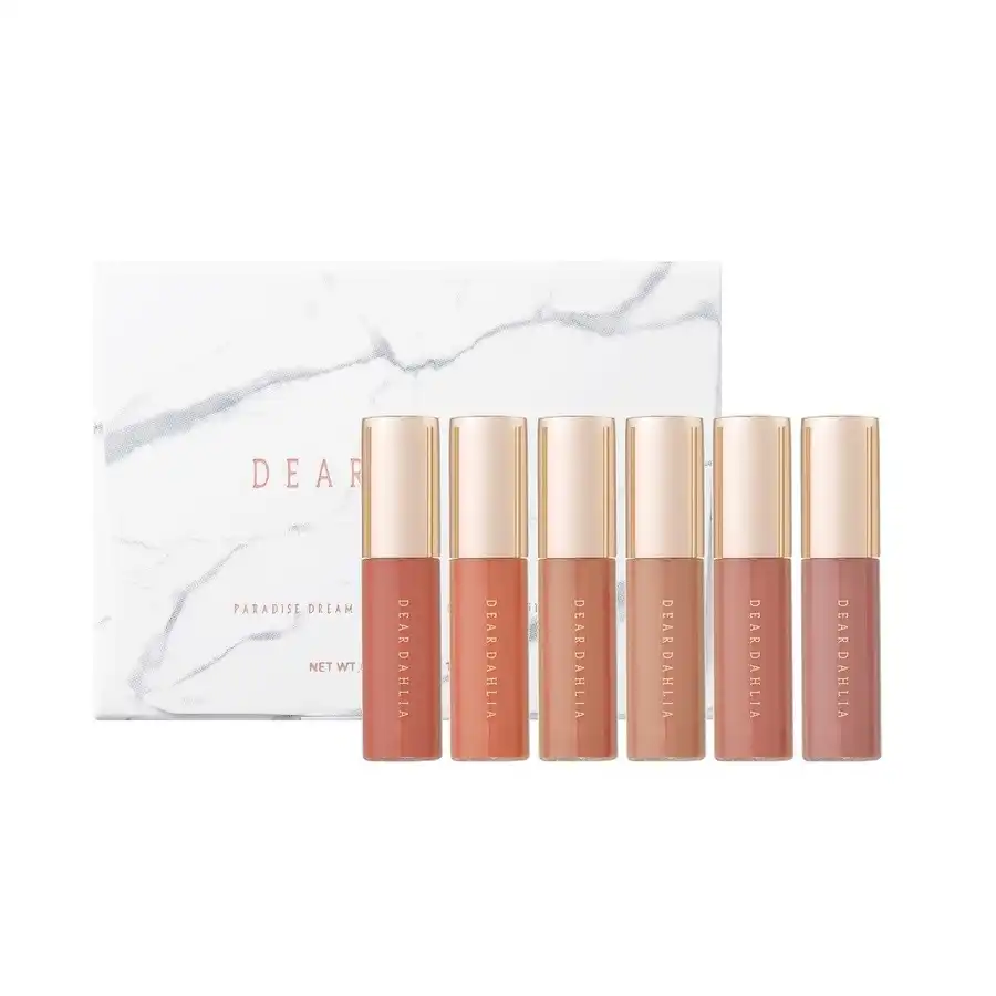 Dear Dahlia - Set mini 6 Paradise Dream Velvet Lip Mousse Sets 1 pieces 1 ud. - Dear Dahlia - Comparador de precios