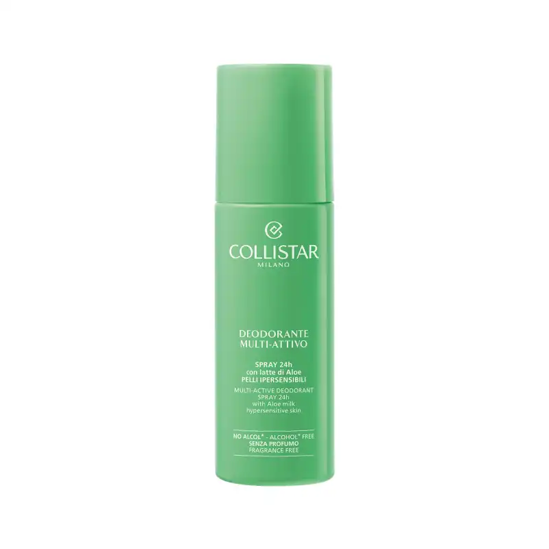 Desodorante Multi-attivo En Spray Con Leche De Aloe Pieles Hipersensibles 24h 100 Ml - Collistar - Comparador de precios