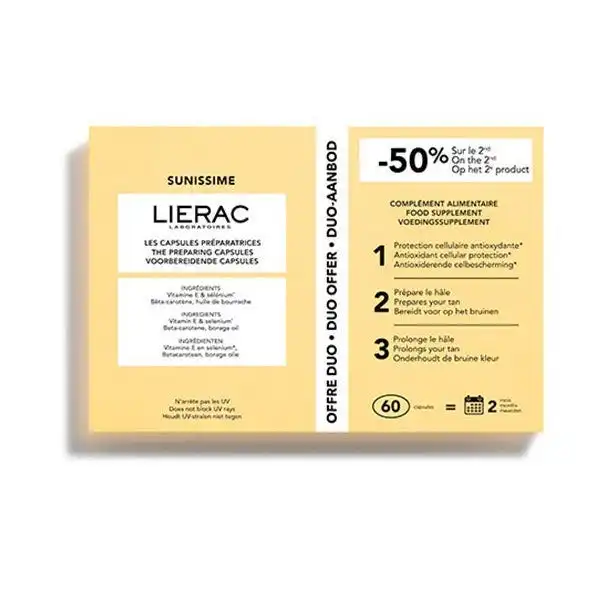 Duo Les Capsulas Préparatrices - LIERAC - Comparador de precios