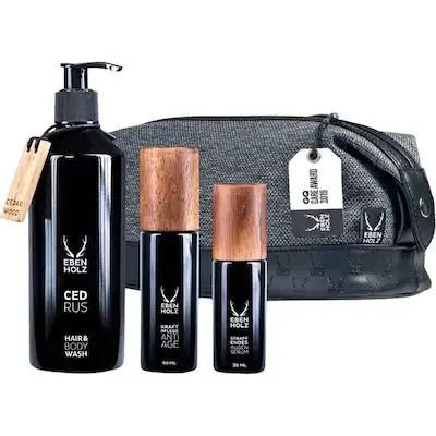 EBENHOLZ Skincare Set de regalo Cedrus Hair & Body Wash 330 ml + Power Care Anti Age 60 ml + Firming Eye Serum 30 ml 1.0 pieces - EBENHOLZ Skincare - Comparador de precios