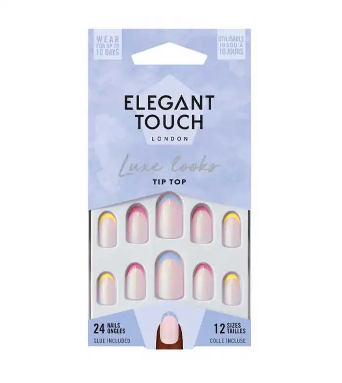 Elegant Touch - Uñas postizas Luxe Looks - Tip Top - Elegant Touch - Comparador de precios