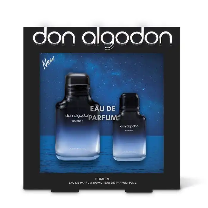 Estuche Hombre Eau de Parfum 100 ml - Don Algodón - Comparador de precios