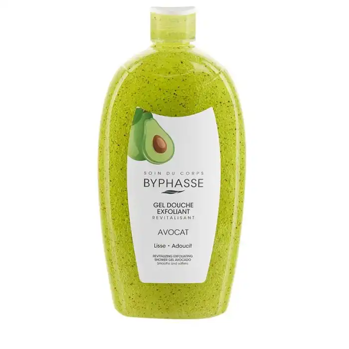 Gel de Ducha Exfoliante Aguacate 750 ml - Byphasse - Comparador de precios