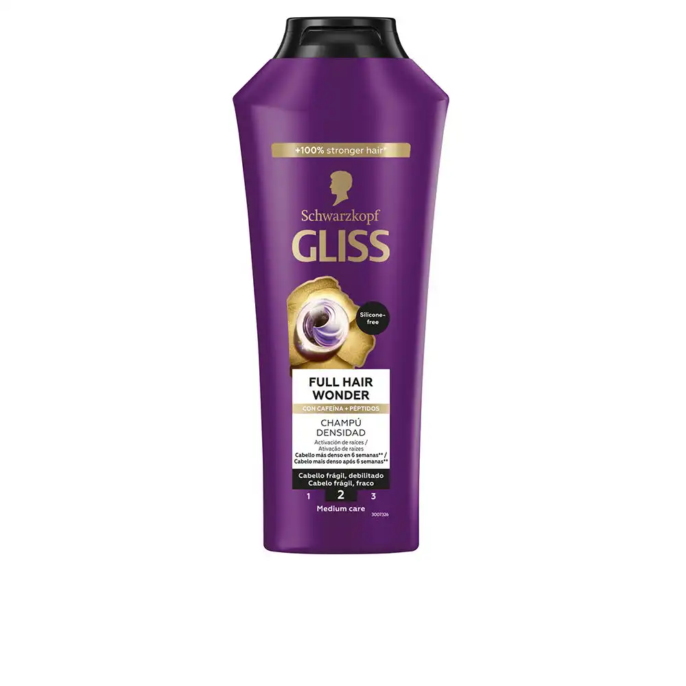 Gliss Full Hair Wonder champú densidad 400 ml - Schwarzkopf Mass Market - Comparador de precios