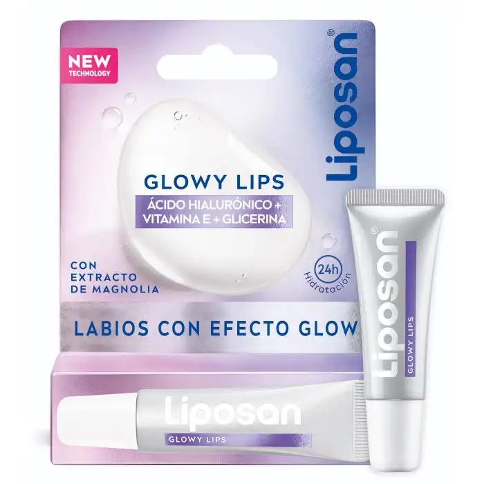Glowy Lips Clear Labios con Efecto Glow 4.8 gr - Liposan - Comparador de precios