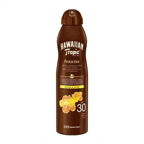Hawaiian Tropic Protective Coco & Mango Spf30 180 ml Aceite Solar Seco en Bruma - Hawaiian Tropic - Comparador de precios