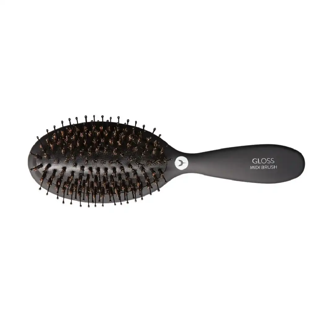 HH Simonsen - Gloss Brush Midi Black Cepillos planos 1 pieces unisex - HH Simonsen - Comparador de precios