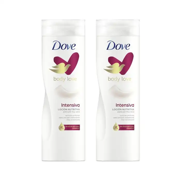 Loción Nutritiva Intensiva para Piel Muy Seca 400 ml - DOVE - Comparador de precios