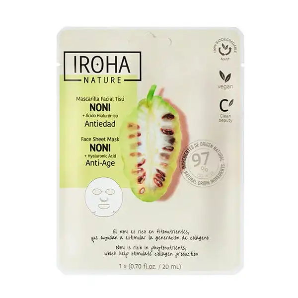 Mascarilla Anti-Edad Noni - Iroha Nature - Comparador de precios