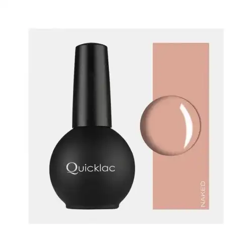 Mia Make Up - Quicklac Semipermanente Lacas de uñas 15 ml NAKED - Mia Make Up - Comparador de precios