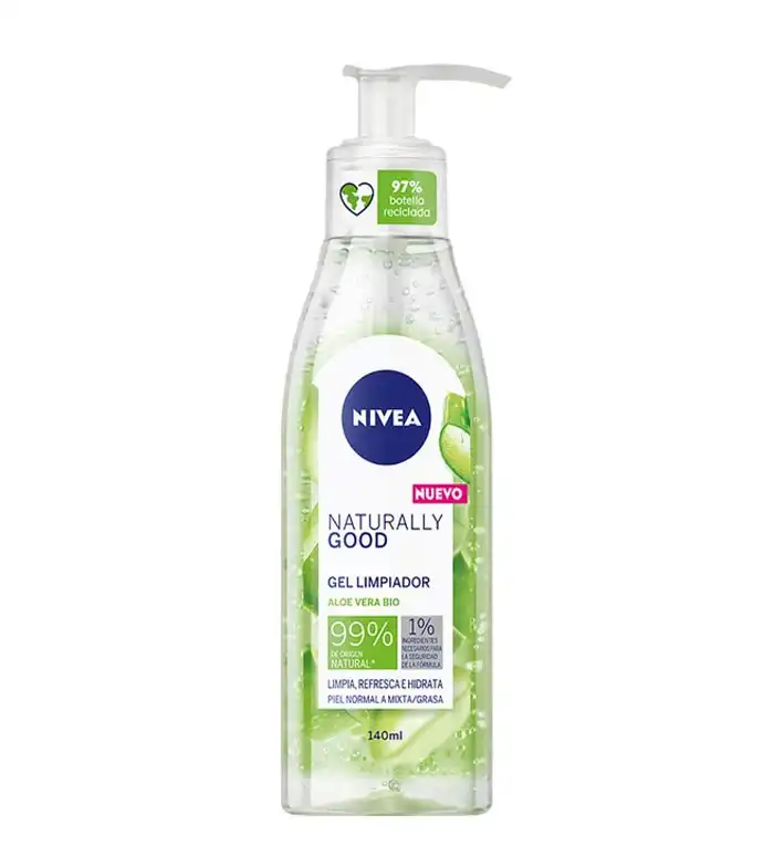 Nivea - *Naturally Good* - Gel limpiador Aloe Vera - Nivea - Comparador de precios